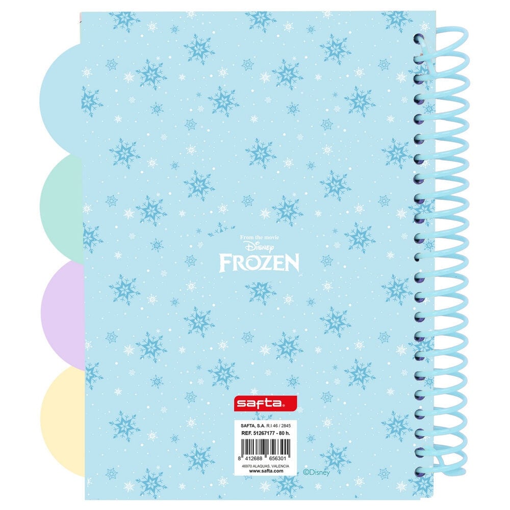 A5 Frozen Disney Notebook