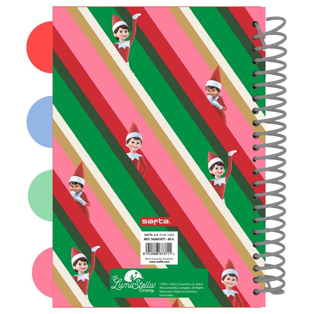 A5 notebook Elf On the Shelf