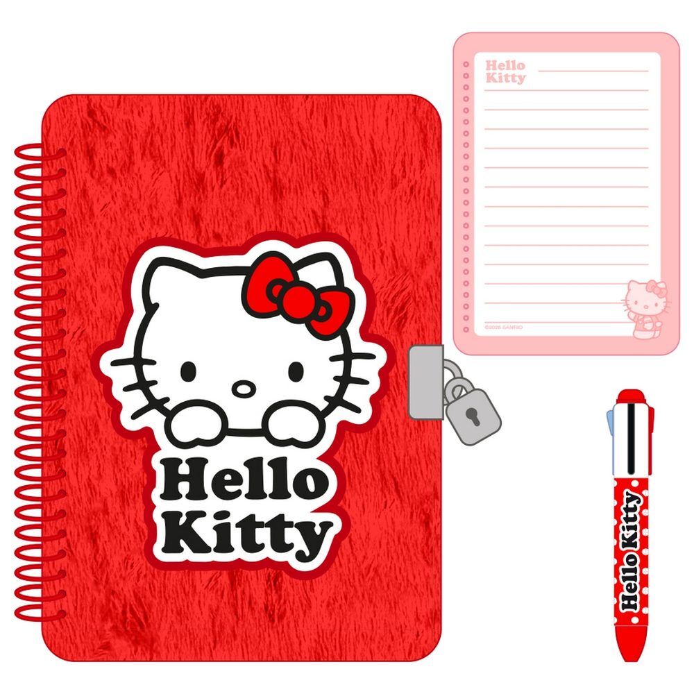 Diary pen 4 colors Hello Kitty