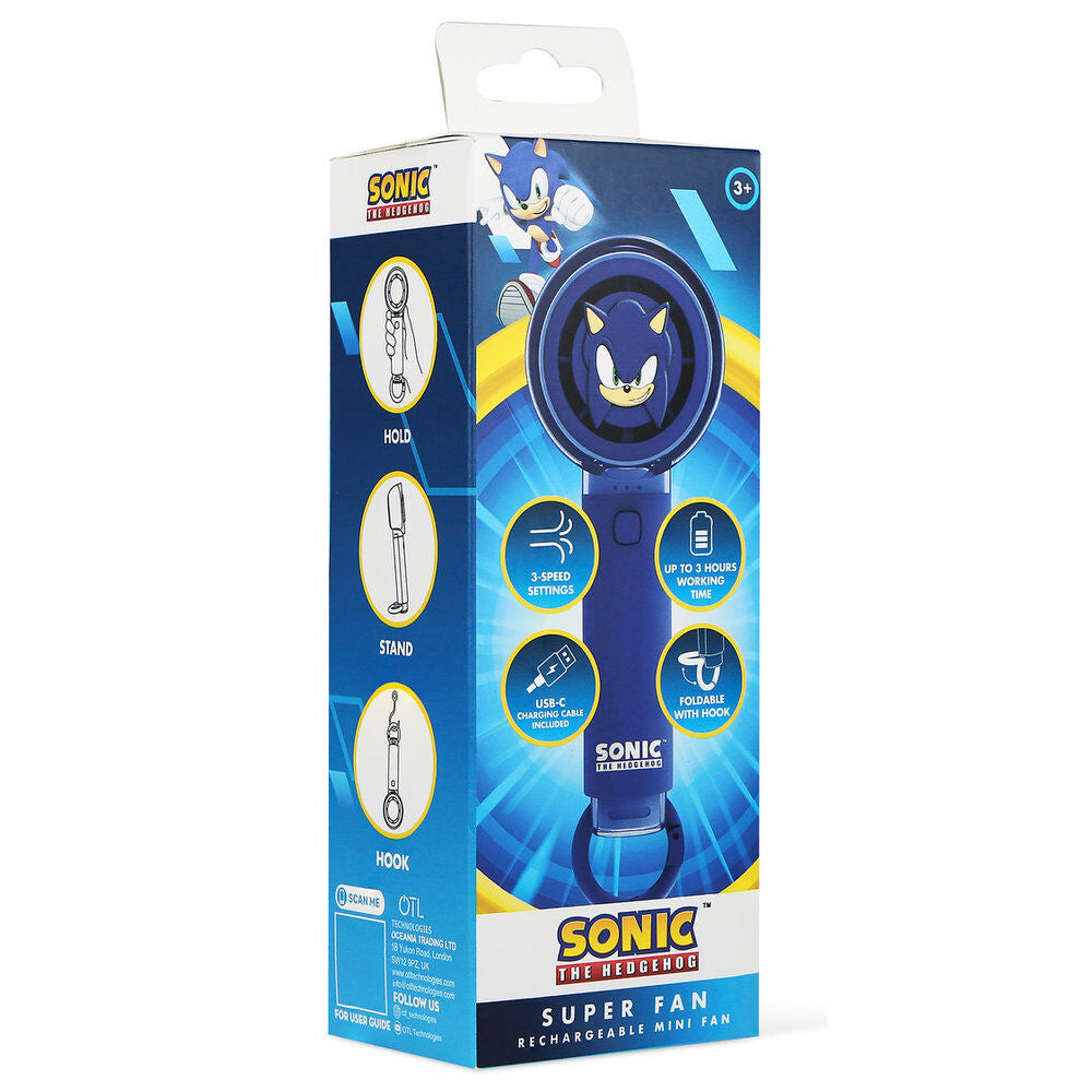 Sonic The Hedgehog Handheld Fan