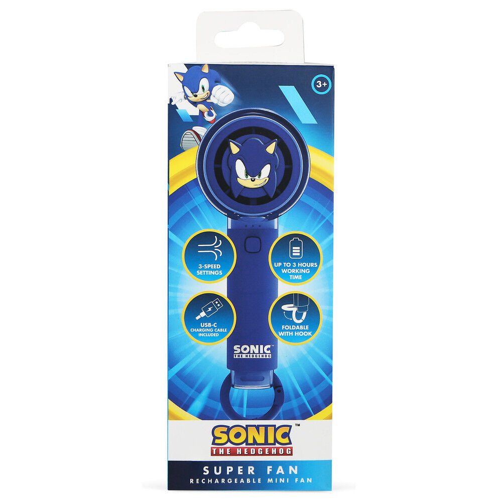 Sonic The Hedgehog Handheld Fan