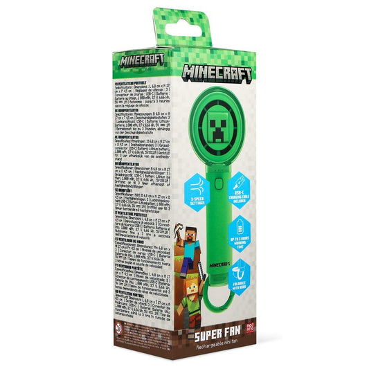 Minecraft handheld fan