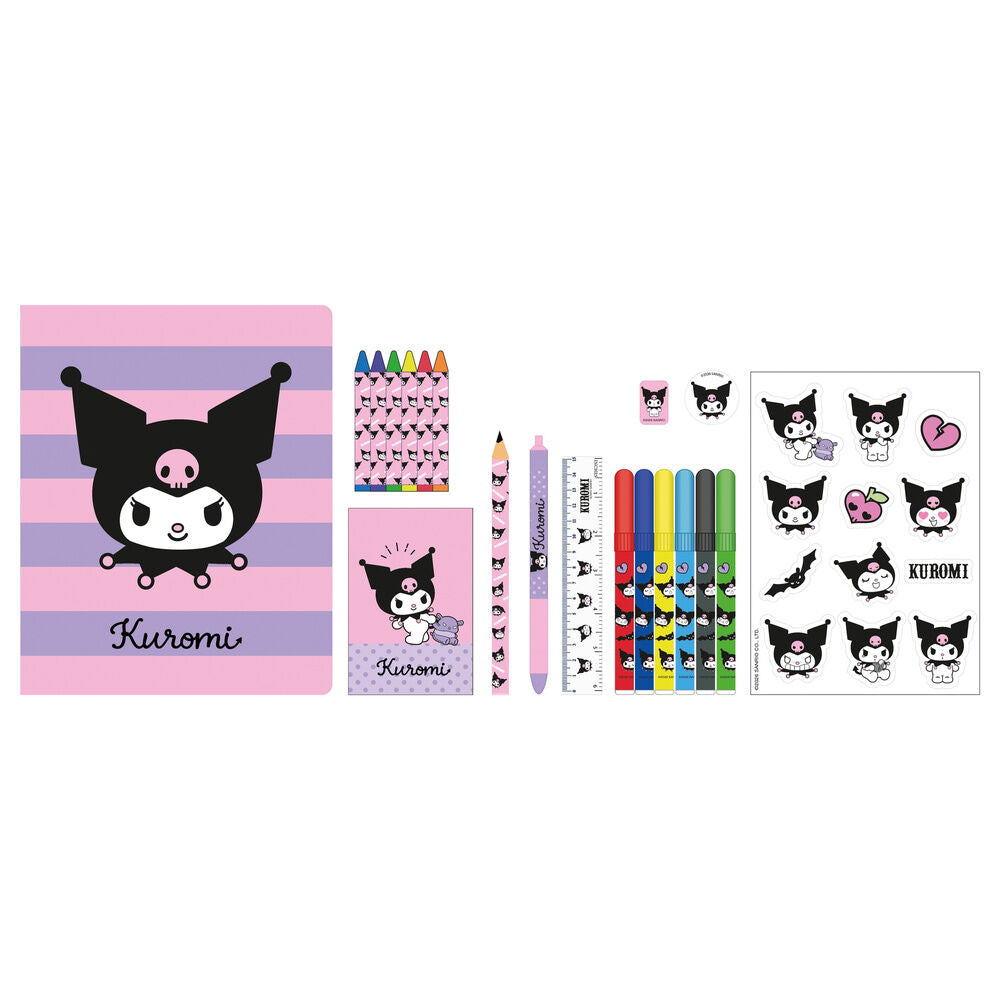Kuromi Hello Kitty activity set 31pcs