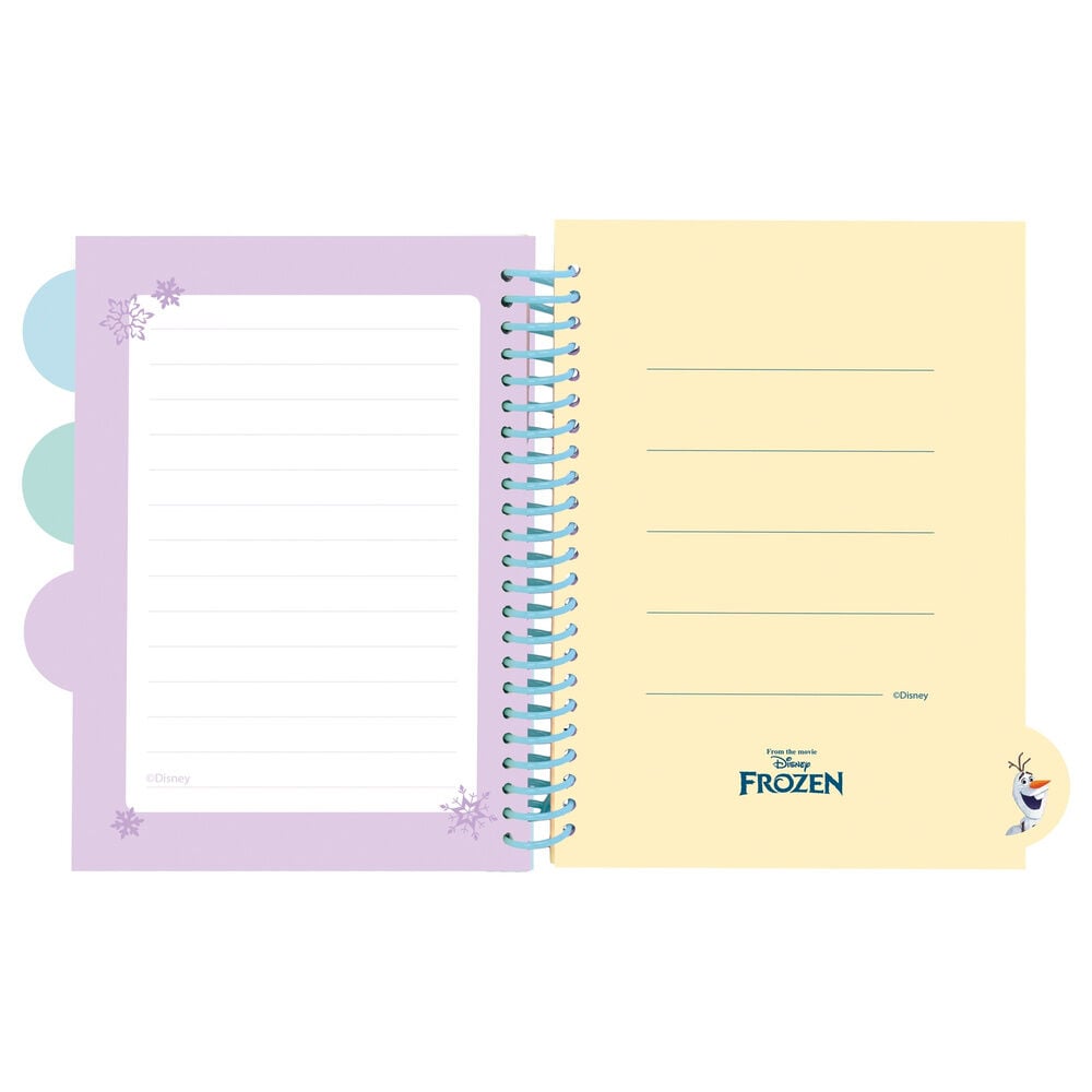 A5 Frozen Disney Notebook