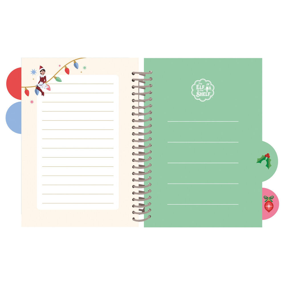 A5 notebook Elf On the Shelf
