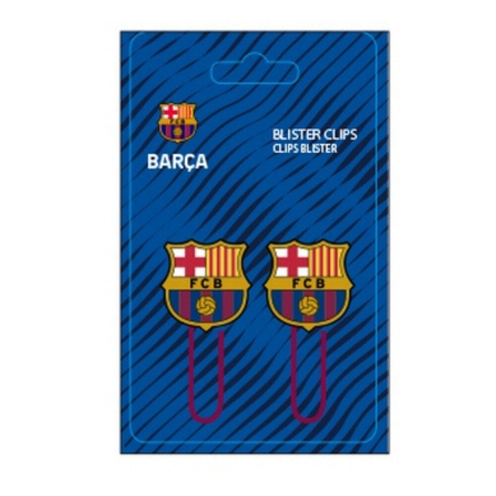 Blister 2 Clips F.C. Barcelona