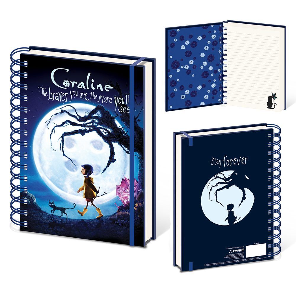 A5 Notebook Other World Coraline