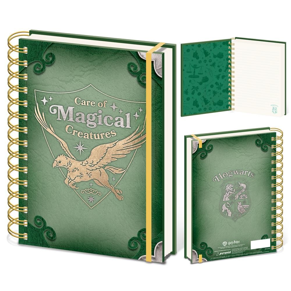 A5 Magical Creatures Harry Potter Notebook