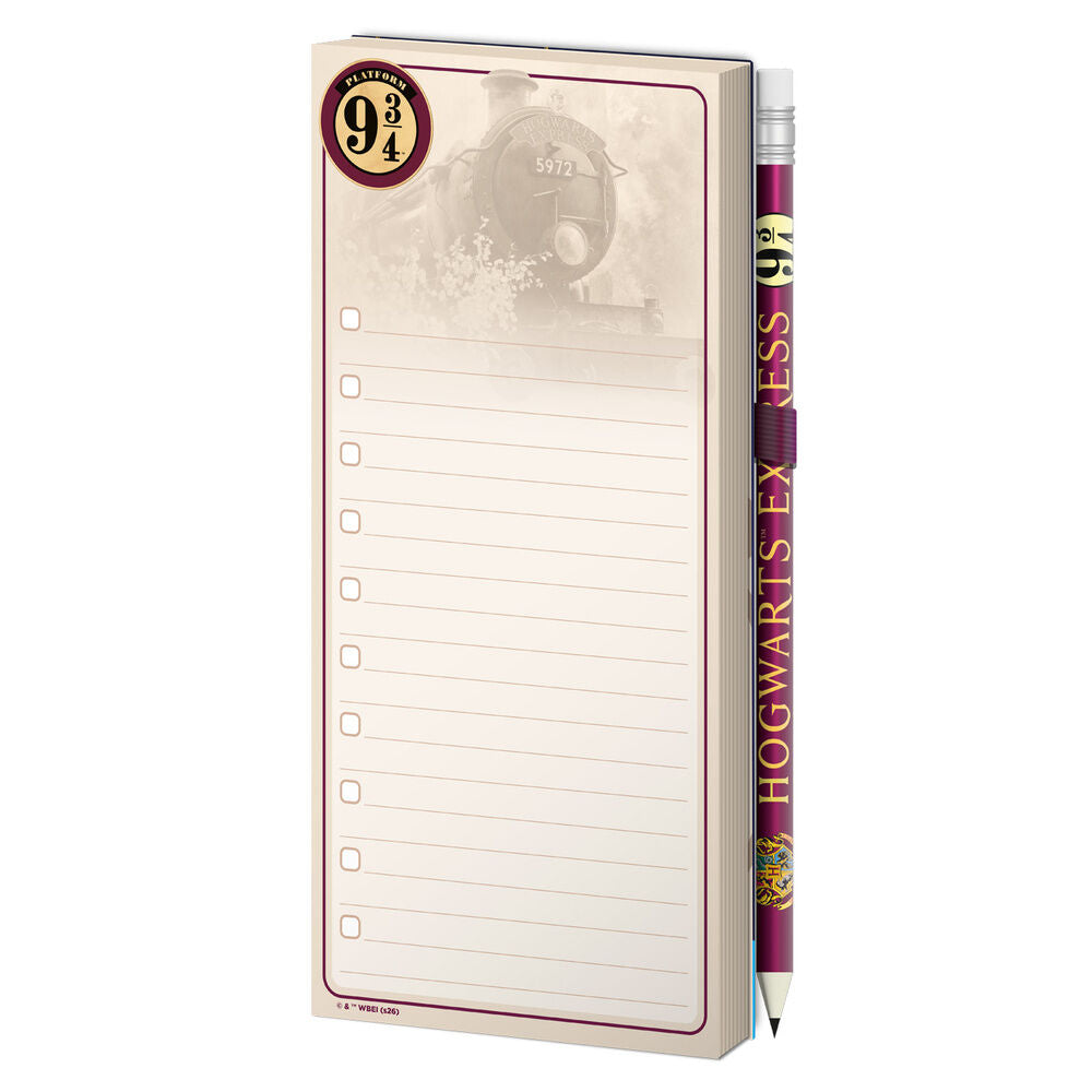 Hogwarts Express Harry Potter magnetic notepad