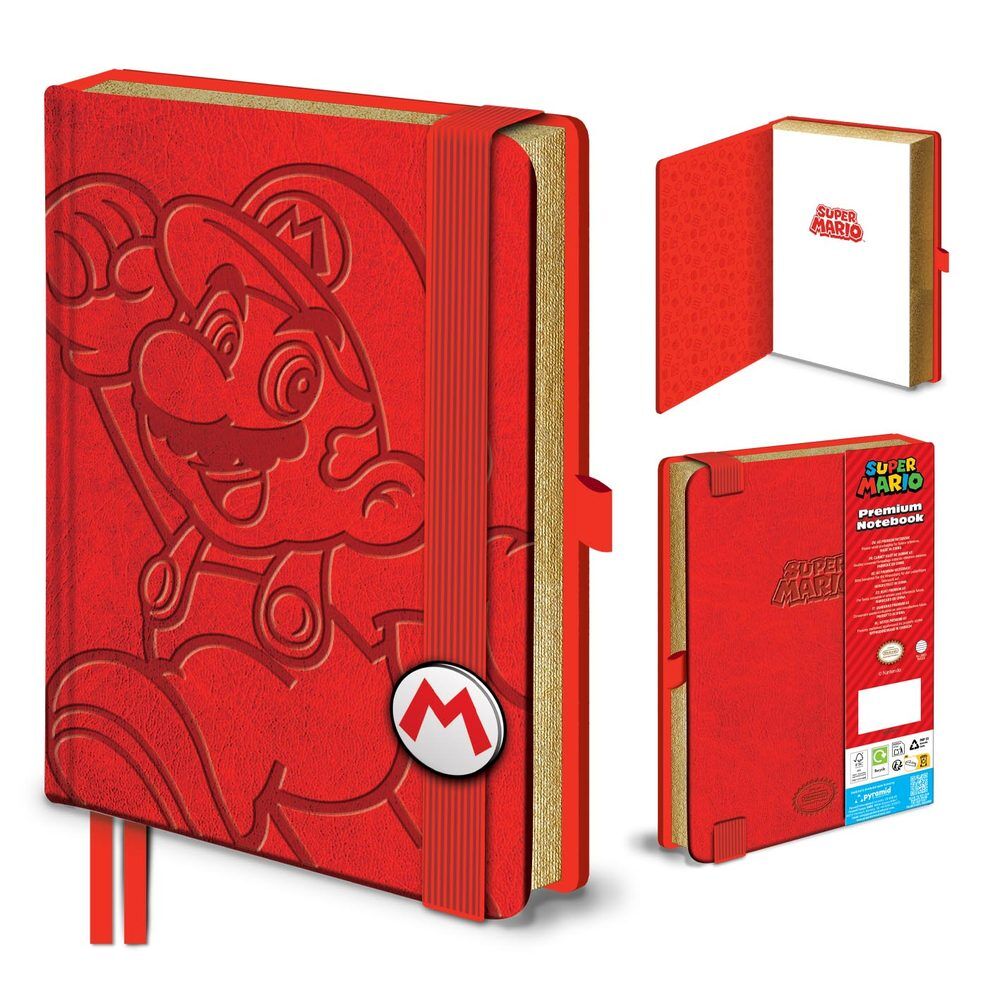 A5 Notebook Mario Super Mario