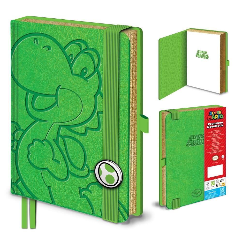 A5 Yoshi Super Mario Notebook