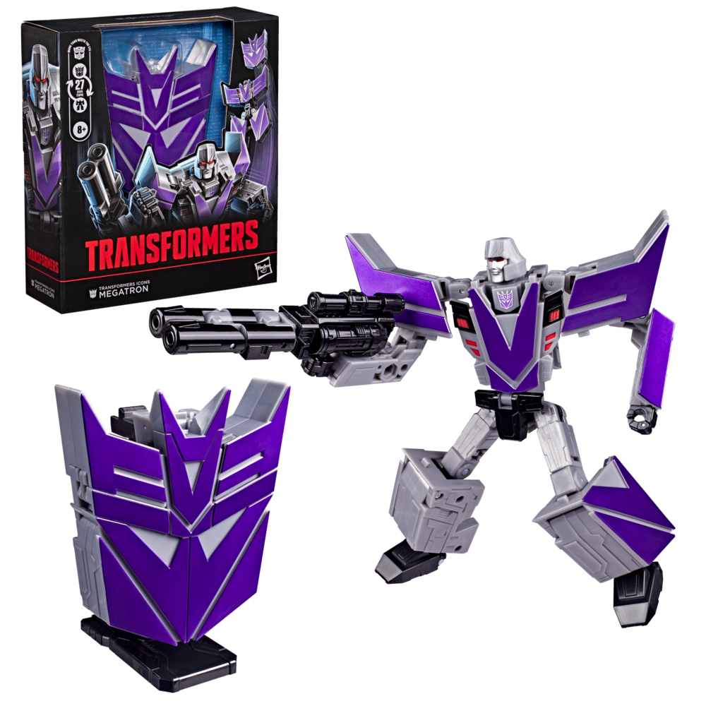 Figure Megatron Transformers Icons Transformers 17cm