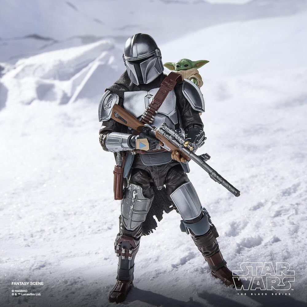 Figura de Star Wars: El Mandaloriano y Grogu 15 cm