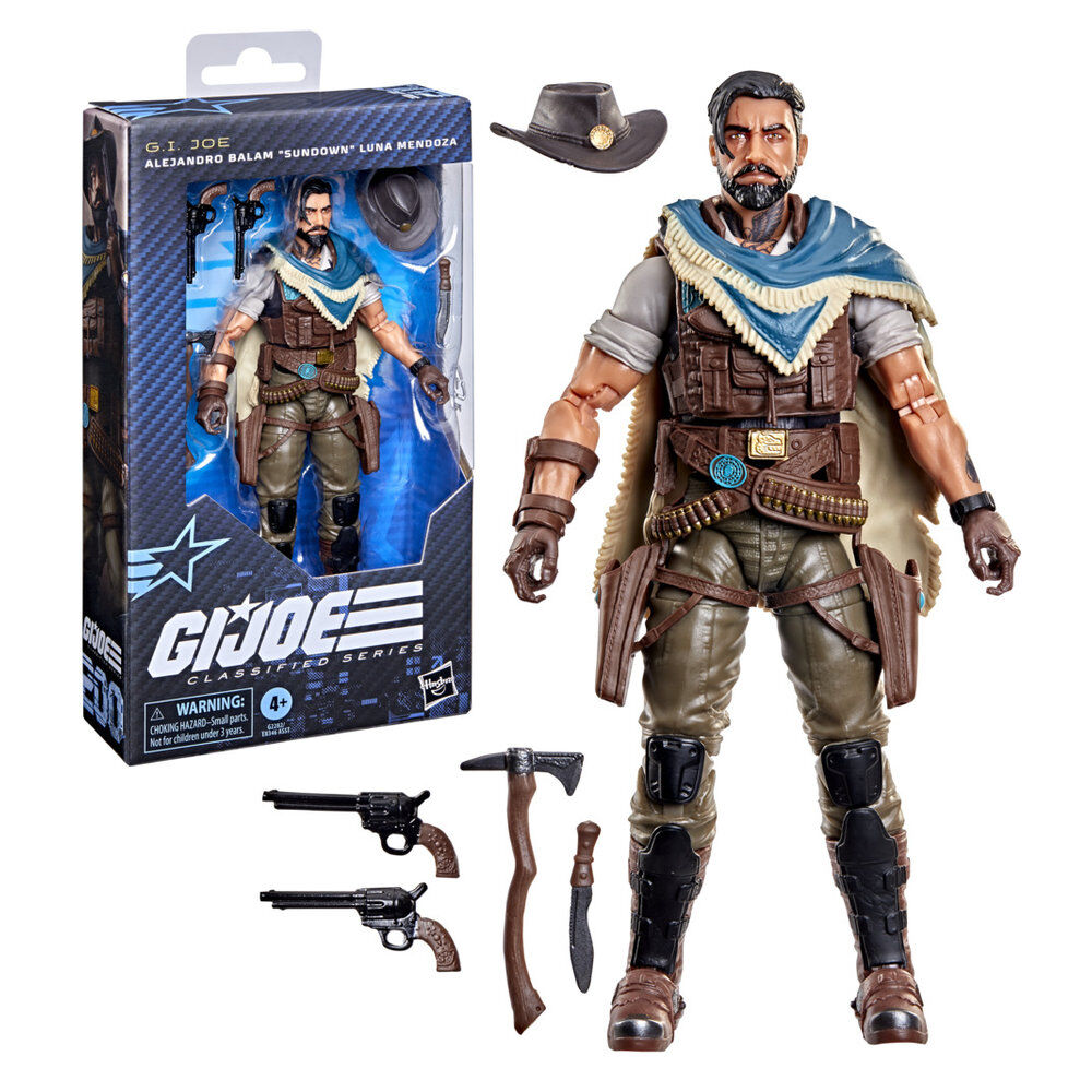 Figure Alejandro Balam Sundown Luna Mendoza G.I. Joe Classified Series 15cm