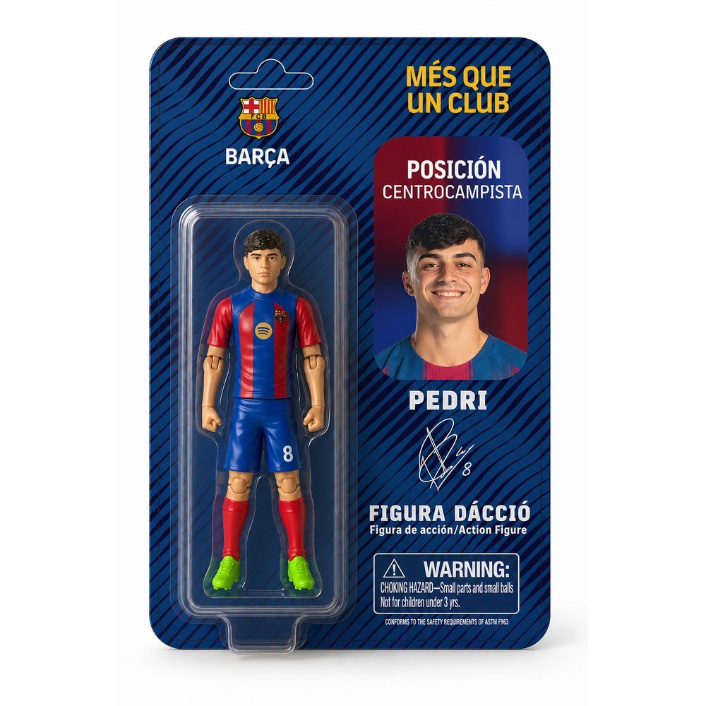 Action Figure Pedri F.C. Barcelona 10cm