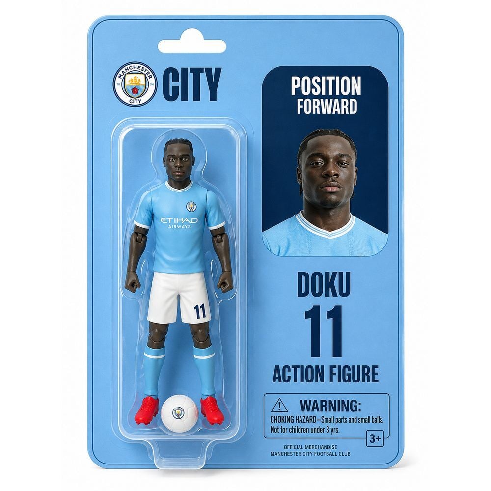 Action Figure Doku Manchester City 10cm