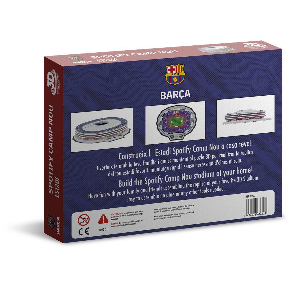 3D Stadium Puzzle New Spotify Camp Nou FC Barcelona