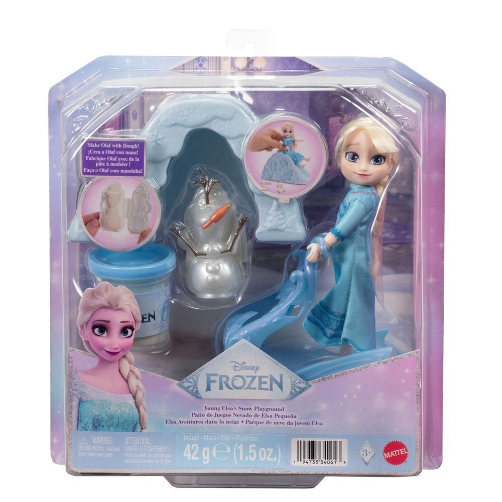 Elsa and Olaf Frozen Disney figure blister pack
