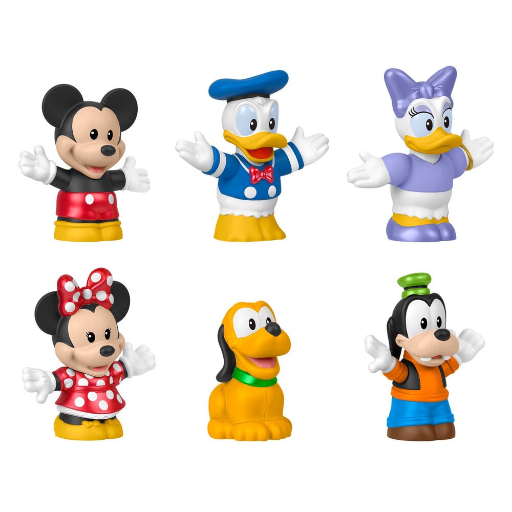 Blister 6 figures Mickey and Friends Disney Little People