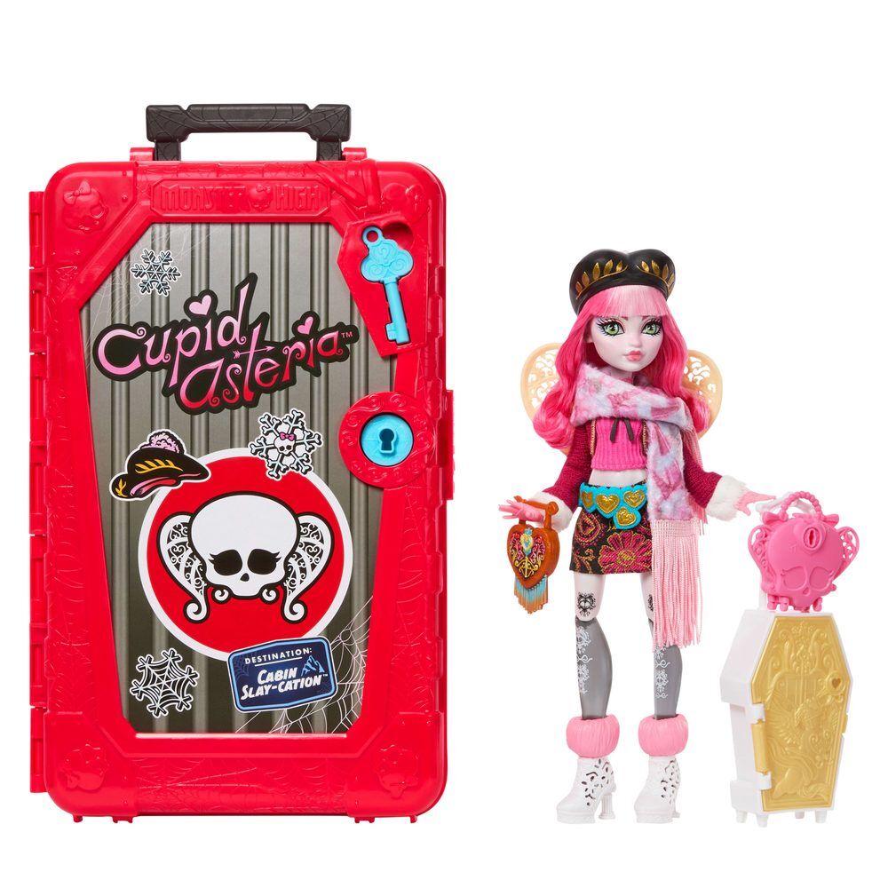 Cupid Asteria Doll and Skulltimate Secrets Wardrobe from Monster High