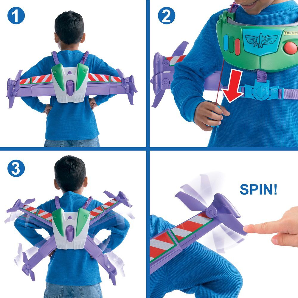 Buzz Lightyear Costume Accessory Toy Story 5 Disney Pixar