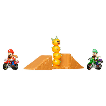 Hot Wheels Mario & Luigi Desert Jump blister pack
