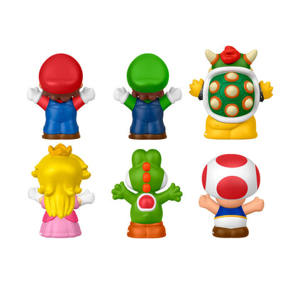 Blister 6 figures Super Mario Bros Little People