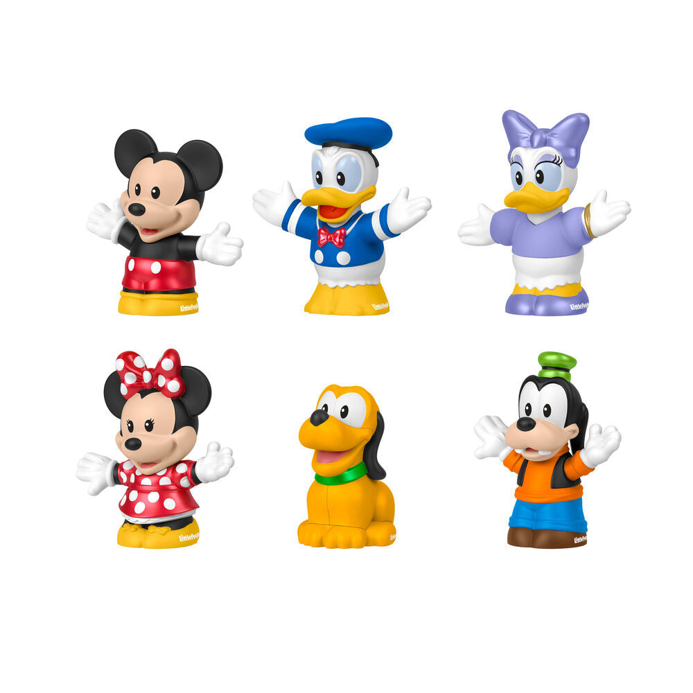 Blister 6 figures Mickey and Friends Disney Little People