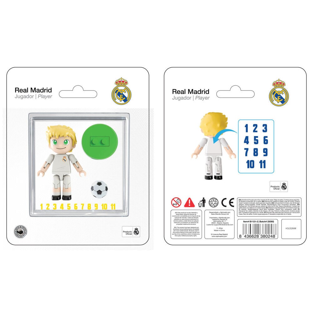 Real Madrid player figure 4cm