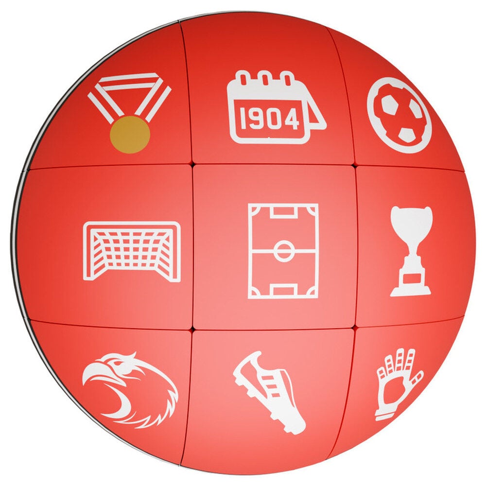 Benfica sphere puzzle set 6cm