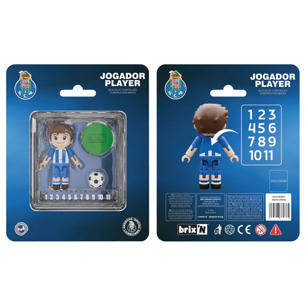 Porto player figure 4cm