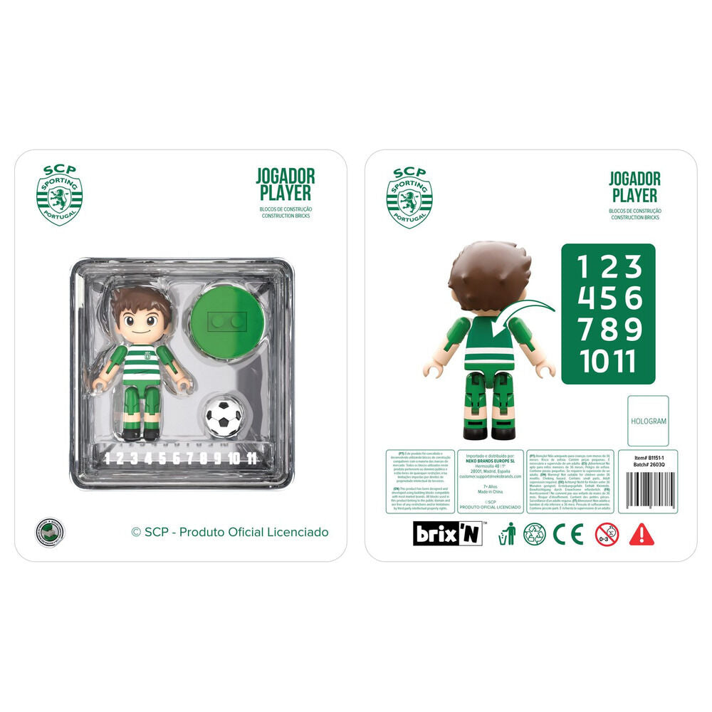 Sporting PT player figure, 4cm