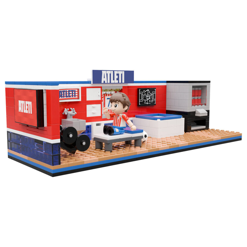 Atletico Madrid bus and figure set, 488 pieces