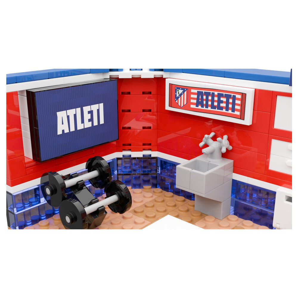 Atletico Madrid bus and figure set, 488 pieces