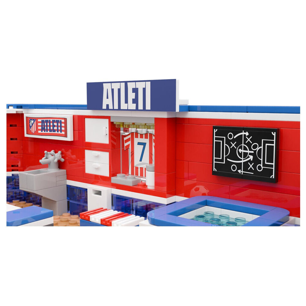 Atletico Madrid bus and figure set, 488 pieces