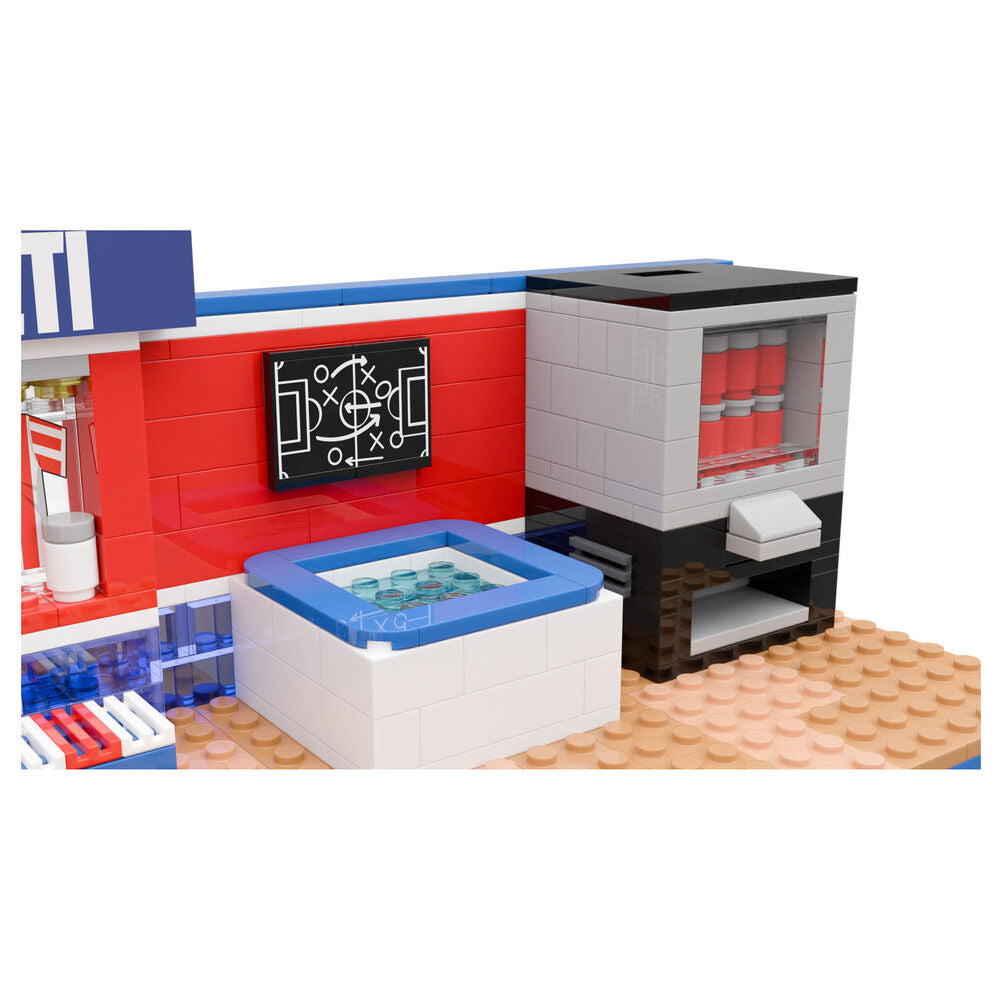 Atletico Madrid bus and figure set, 488 pieces
