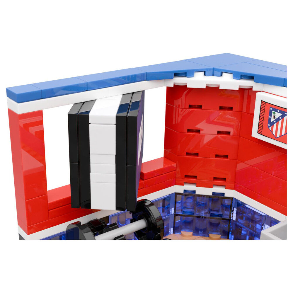 Atletico Madrid bus and figure set, 488 pieces