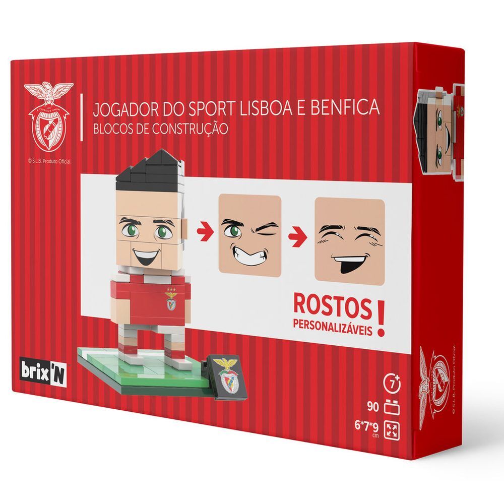 Benfica player set 90 pcs 9cm