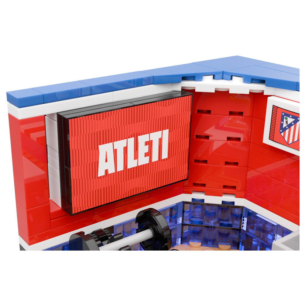 Atletico Madrid bus and figure set, 488 pieces
