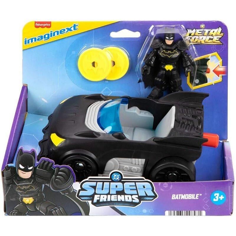 Super Friends Metal Force DC Comics Figure Car Assortment