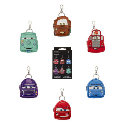 Mystery 20th Anniversary Cars Disney Pixar Loungefly Mini Backpack Keychain Assorted