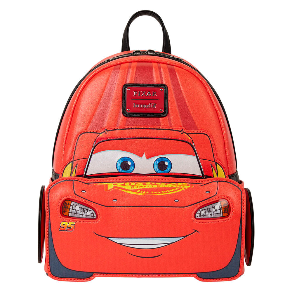 Backpack Cars 20th Anniversary Lightning McQueen Disney Pixar Loungefly 26cm
