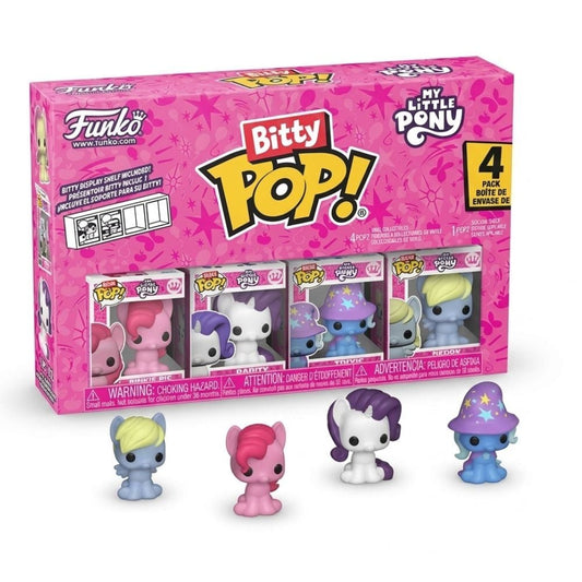 Blister con 4 personaggi Bitty POP My Little Pony Pinkie Pie