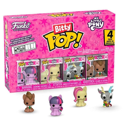 Blister 4 figures Bitty POP My Little Pony Twilight Sparkle