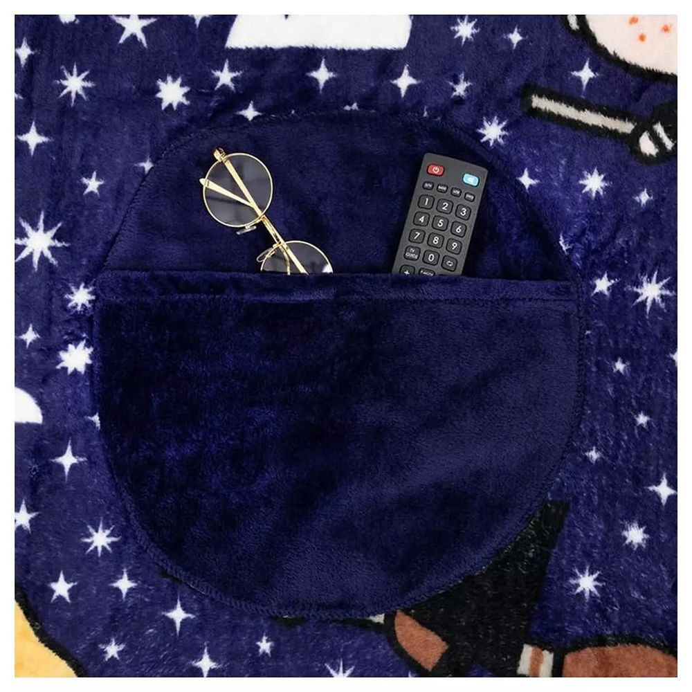 2-in-1 Hogwarts Harry Potter Cushion Blanket