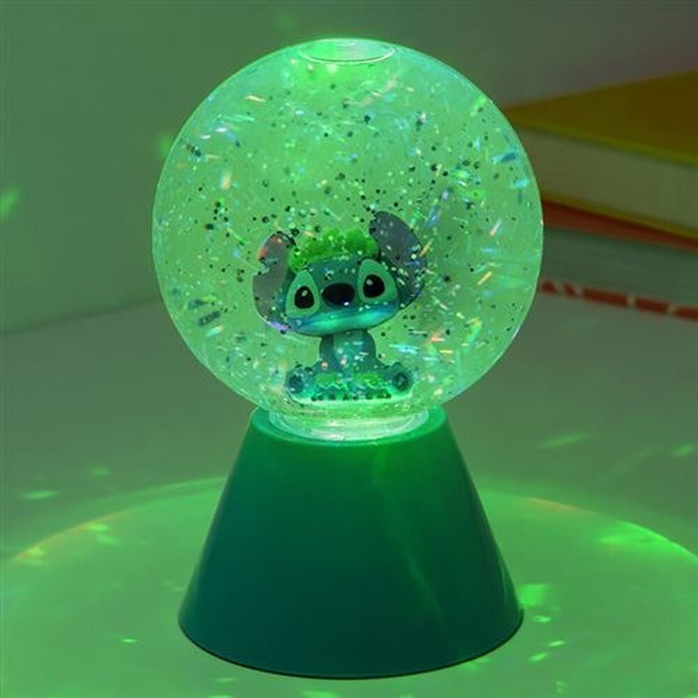 Stitch Disney glitter ball LED lamp