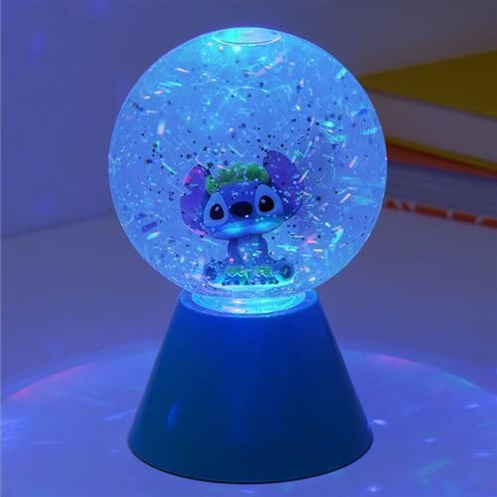 Stitch Disney glitter ball LED lamp