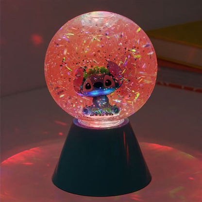 Stitch Disney glitter ball LED lamp