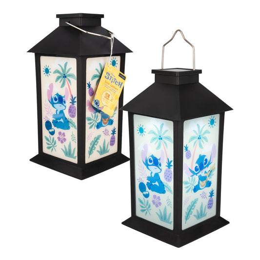LunaGlo Stitch Disney Solar Projector Lamp