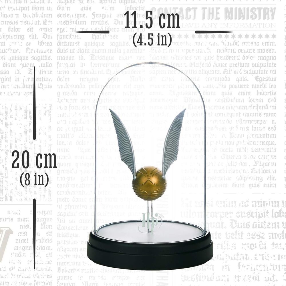Harry Potter Golden Snitch Bell Lamp